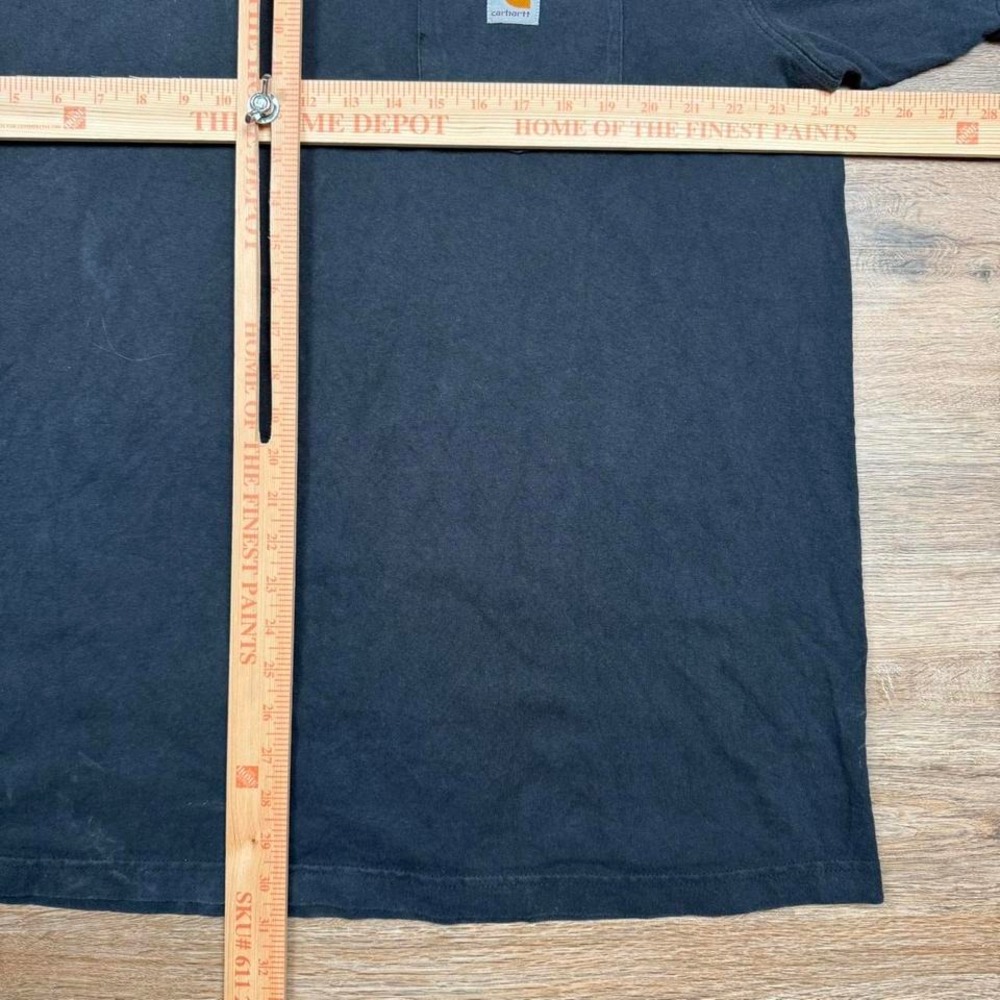 black black carhartt original fit pocket tee - Picture 4 of 5